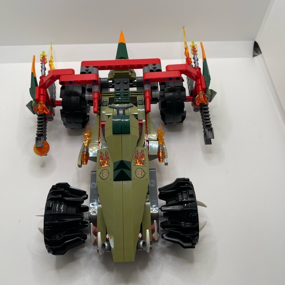 Lego Legends of Chima Cragger's Fire Striker 70135 Incomplete No Box/Manual - Picture 7 of 11